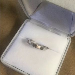 Cartier Laniere ring - 18kt white gold